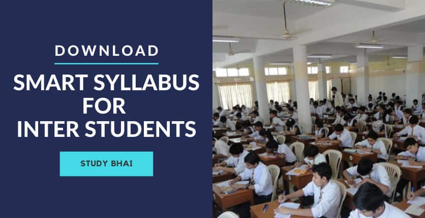 FSc Inter Smart Syllabus